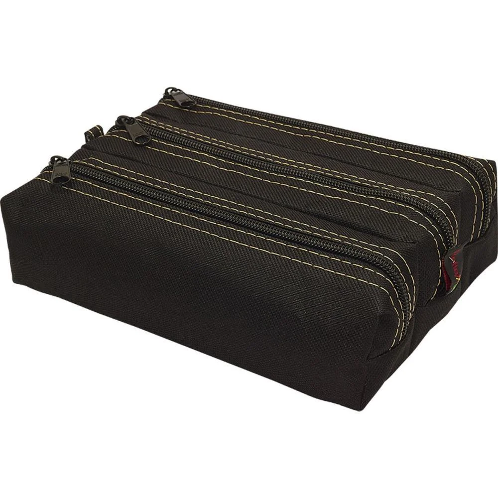 Estojo Triplo Lona/ Nylon 600 Preto Reflex (Unidade) - imagem 3