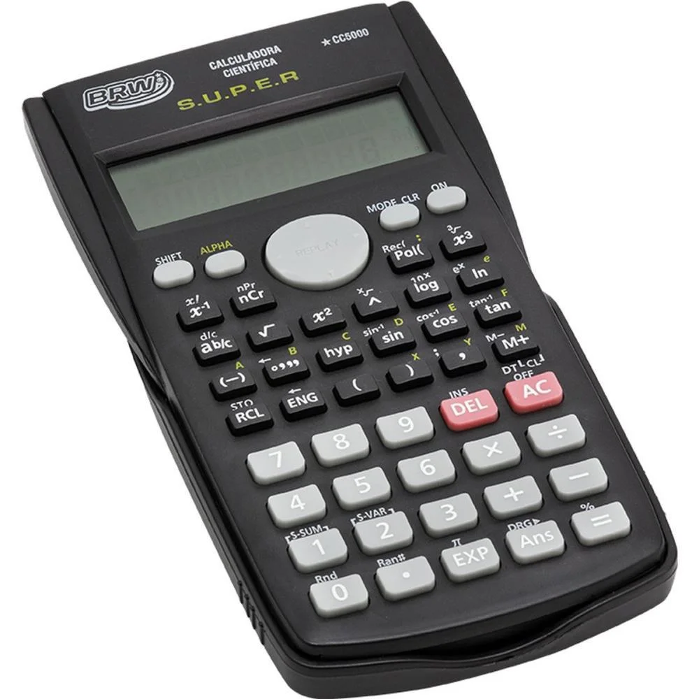 Calculadora Cientifica 240 Funcoes 12Dig.visor 2 Linh Brw (Unidade) - imagem 3
