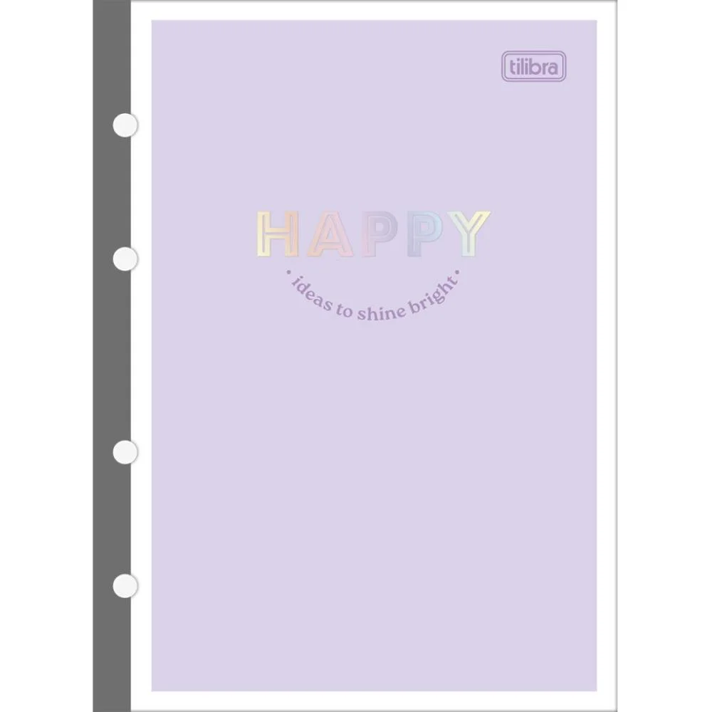 Bloco Para Fichario Colegial Happy 80Fls. Tilibra (Pct.c/04) - imagem 2