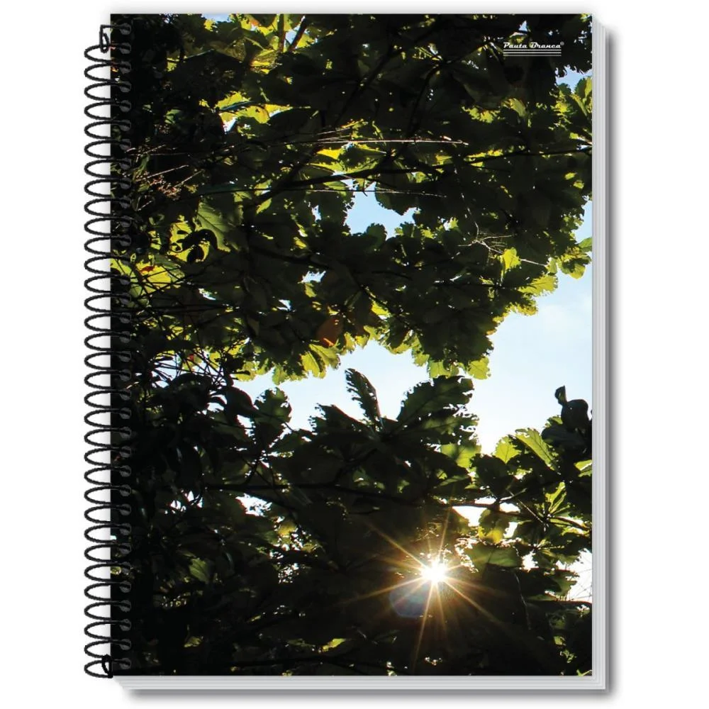 Caderno 15X1 Capa Dura New 300Fls. Pauta Branca (Pct.c/02) - imagem 4