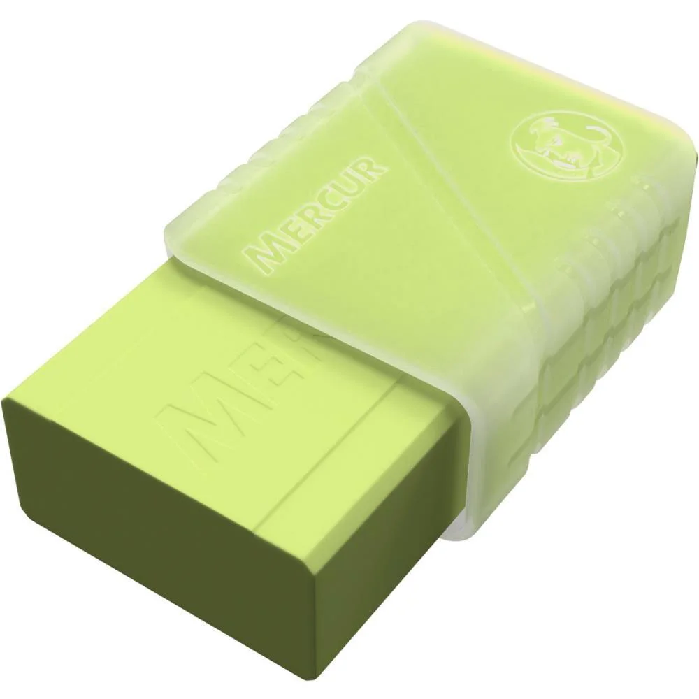 Borracha Colorida Tr Neon C/Capa Plastica Mercur (Pote-24) - imagem 6